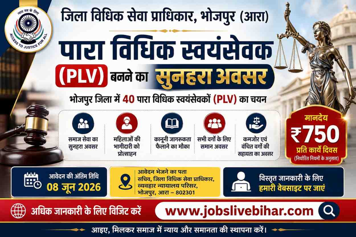 Bhojpur Court PLV Vacancy 2026